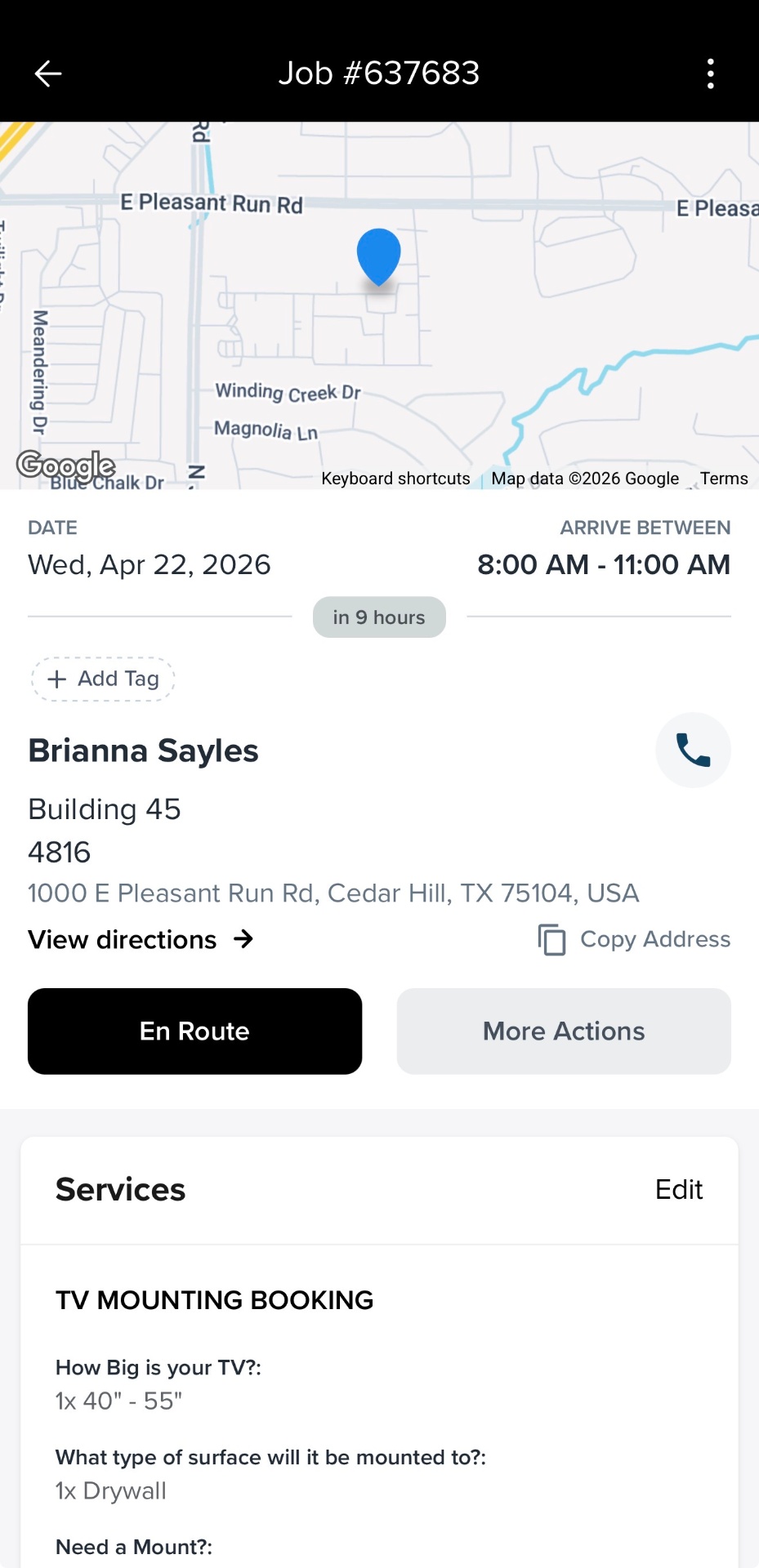 Automated follow-ups