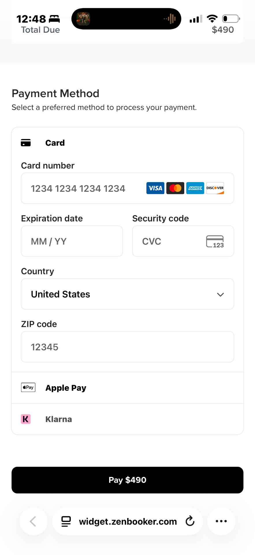 Payments & financing
